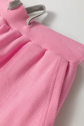 I Want Candy V Neck Top And Drawstring Pant Set