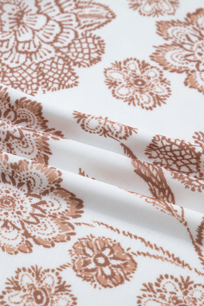 Pretty In Floral Mesh Top