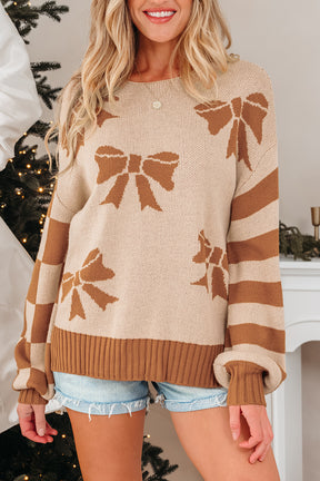 Just Add A Bow Sweater