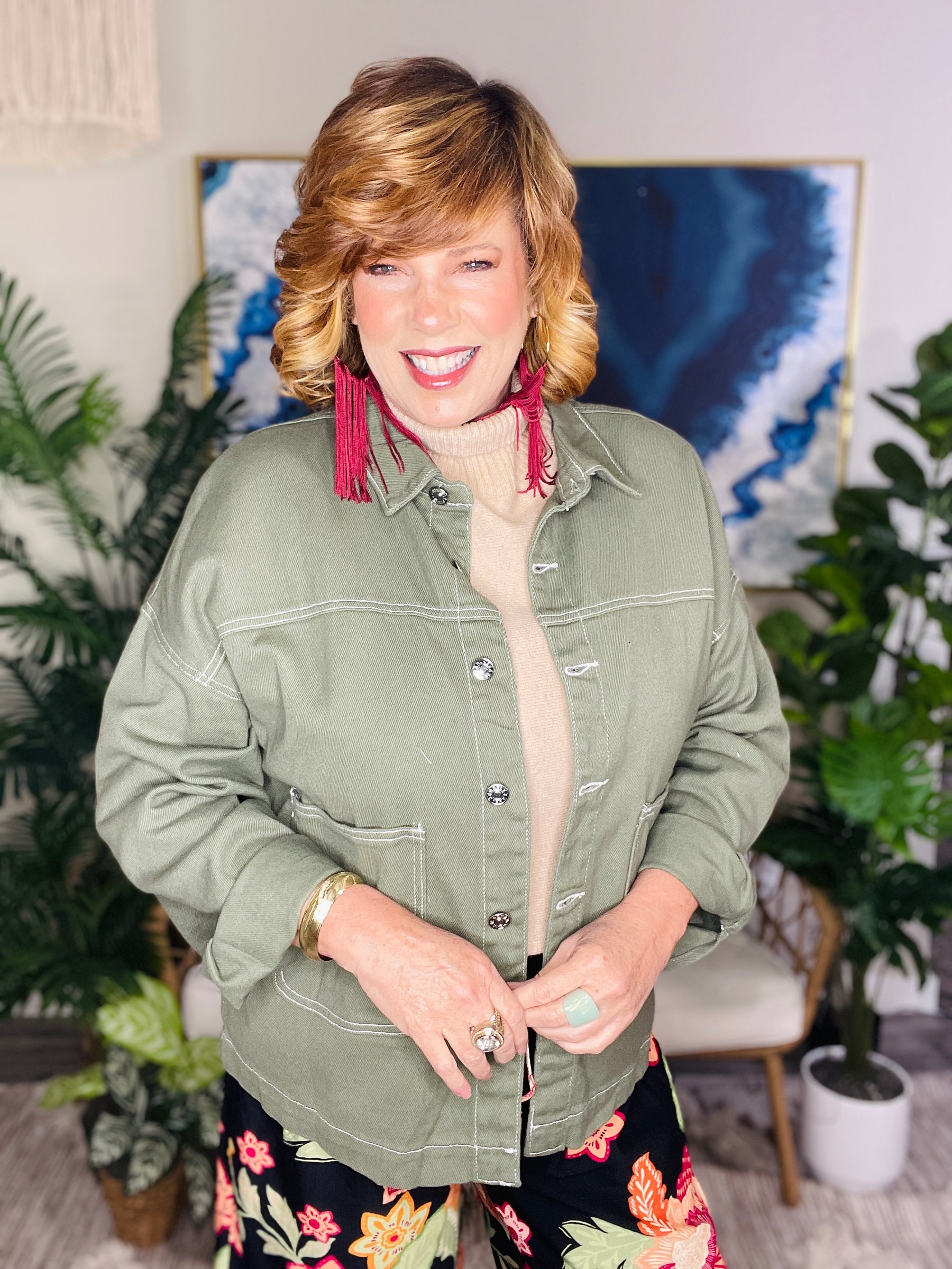 Can't Resist It Denim Jacket