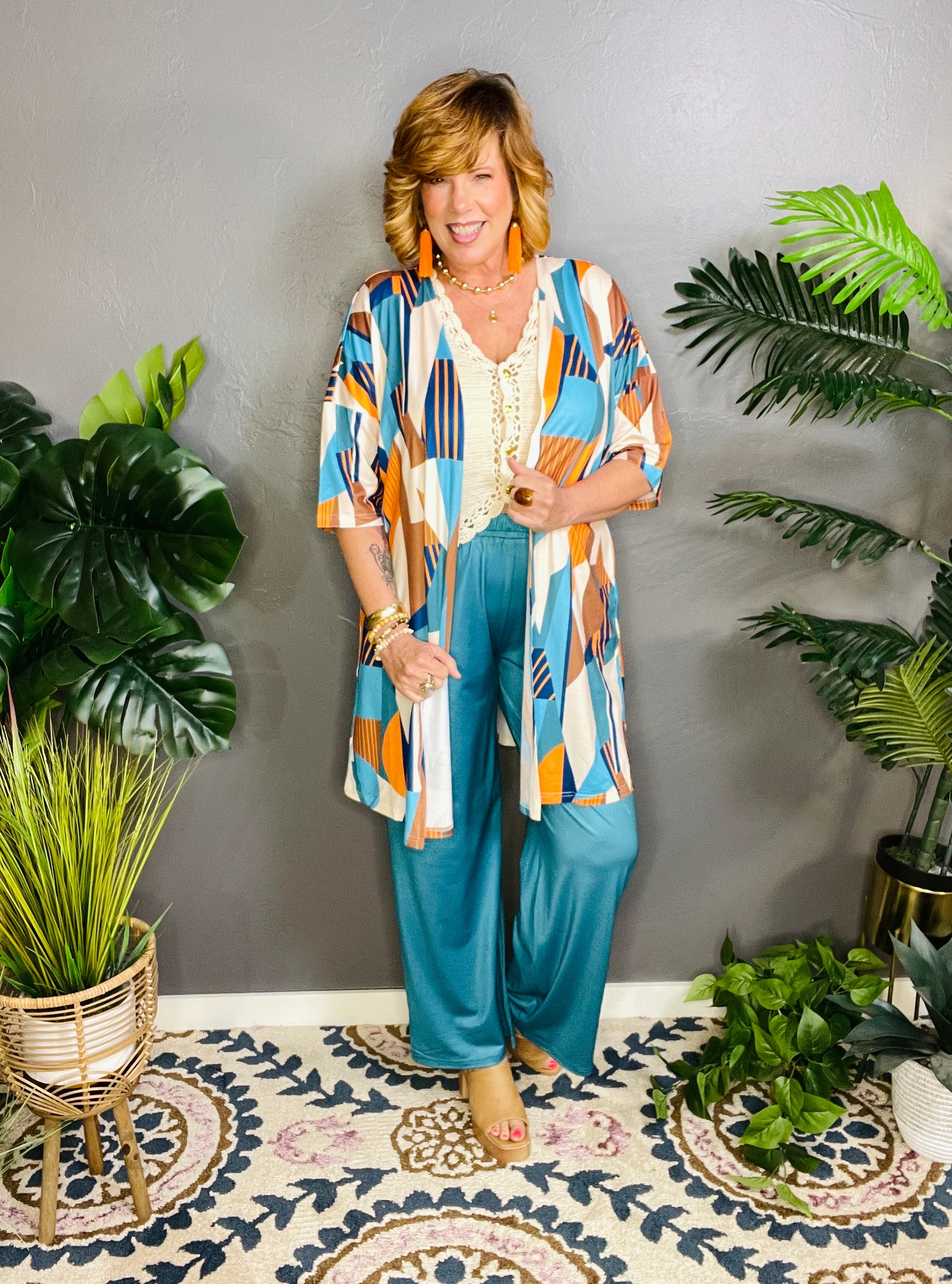 Shore Thing Top And Pant Set - SET061MU