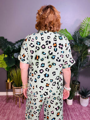 Savage Meets Chic Top and Pants Set