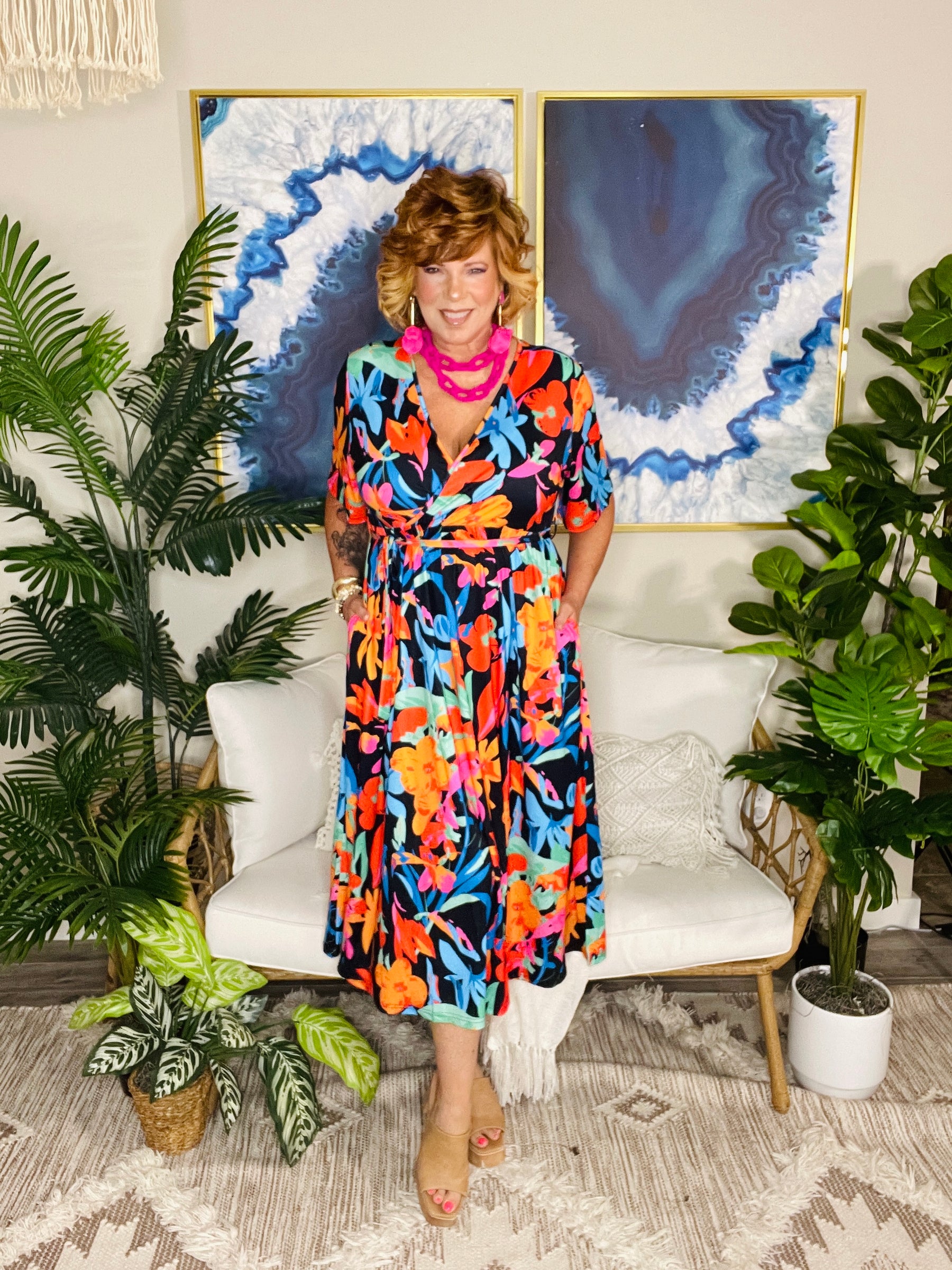 Tropical Daydream Dress - DR237MU