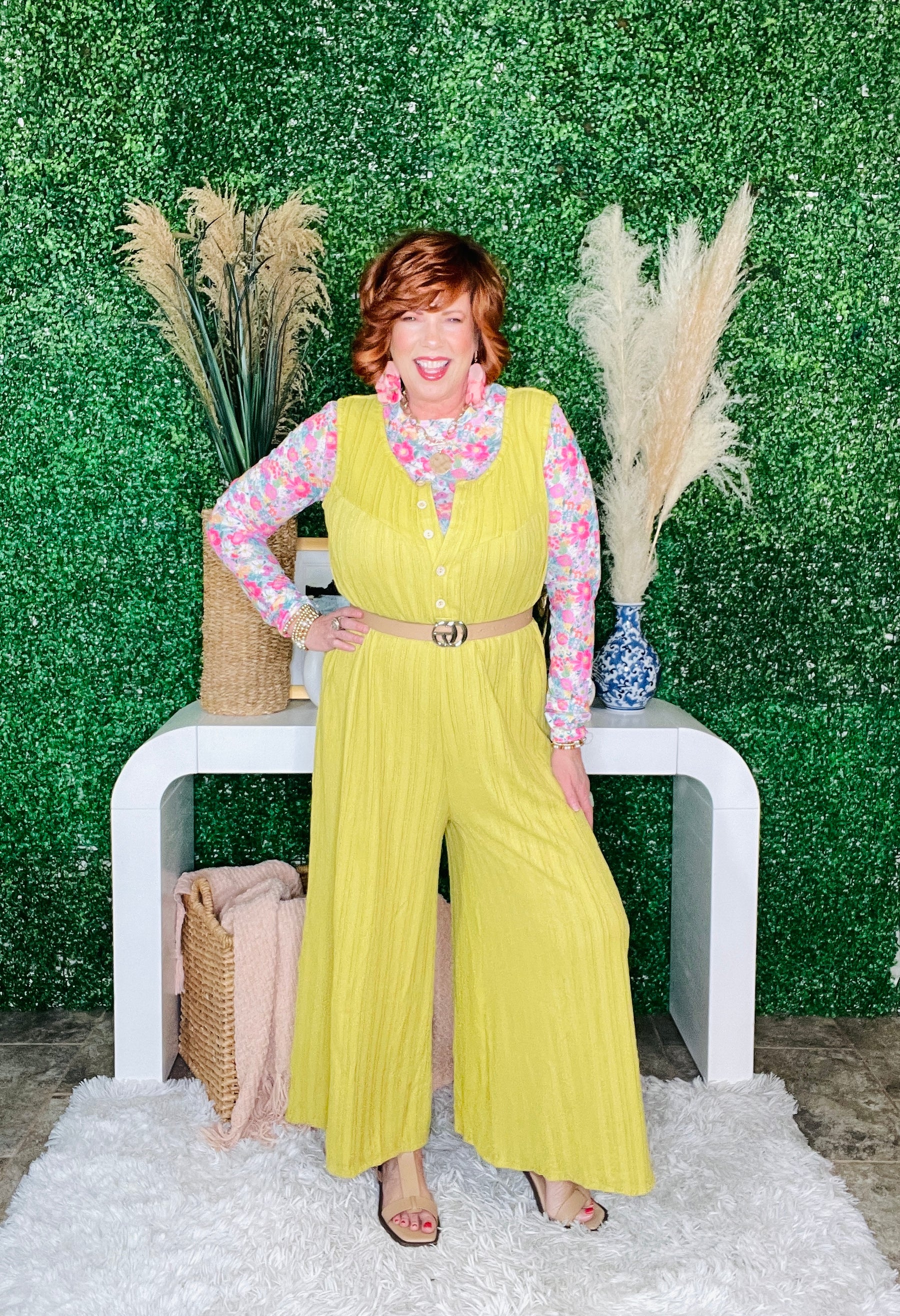 Morning Vibes Avocado Jumpsuit - R010AV