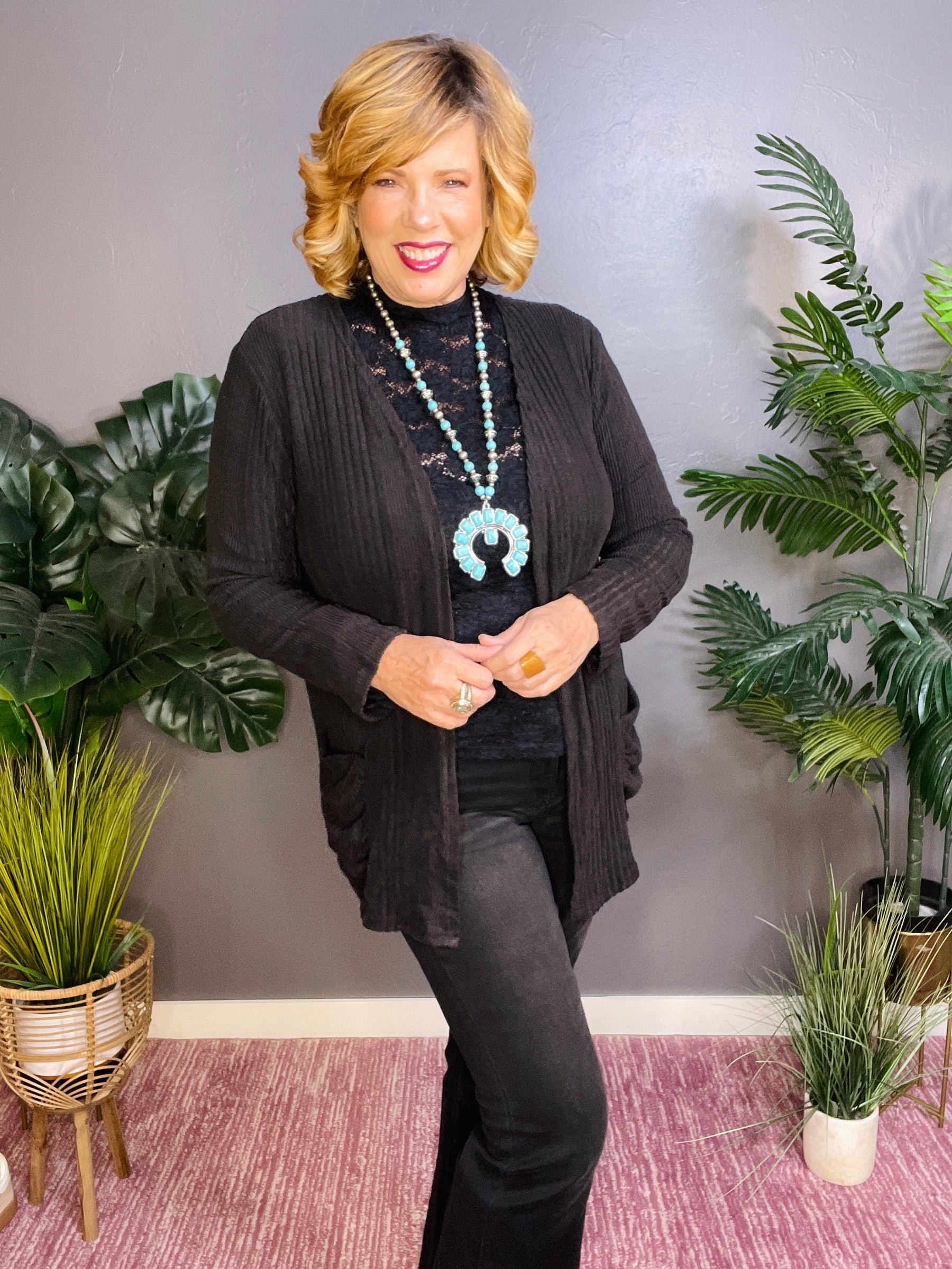 Love My Basics Ribbed Cardigan