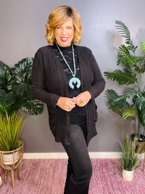 Love My Basics Ribbed Cardigan