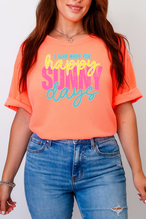 Happy Sunny Days Graphic Tee