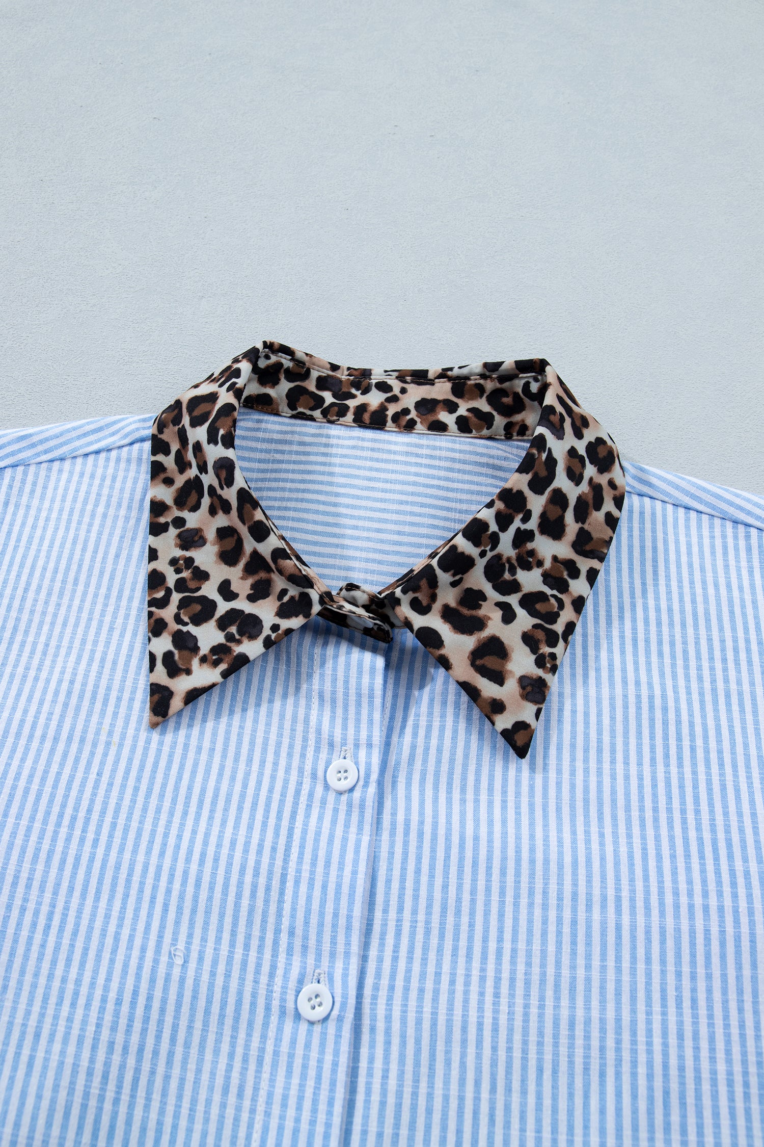 Wild For Stripes Sky Blue Top
