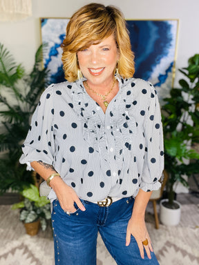 Dot Your Average Top (3 Colors)