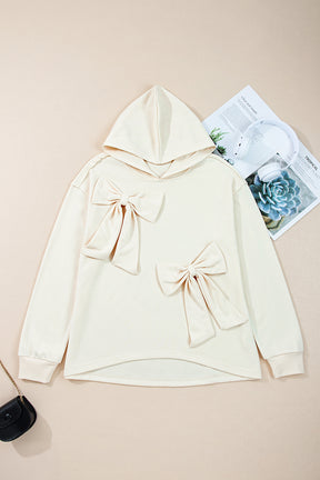Bows & Chill Bow Detail Hoodie