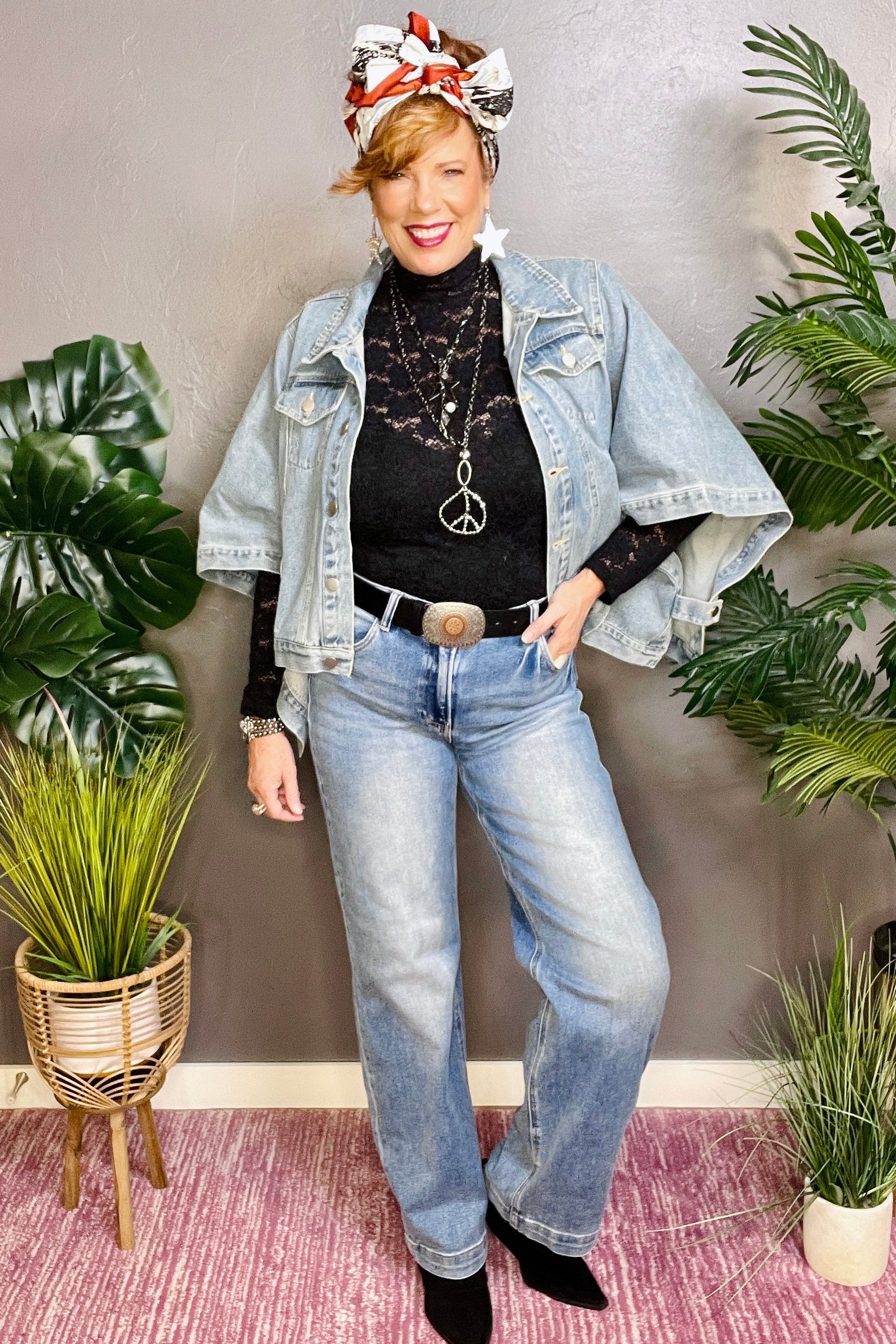Rachel High Rise Wide Baggy Jeans
