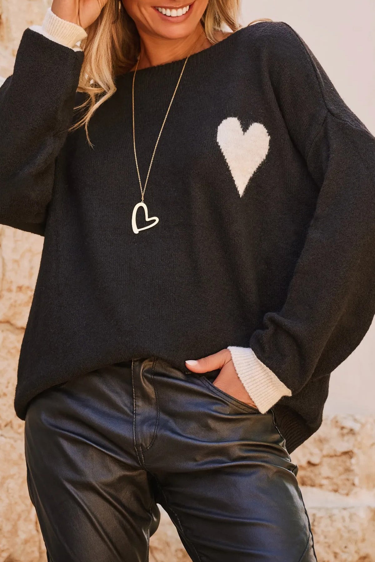 Pure Of Heart Sweater
