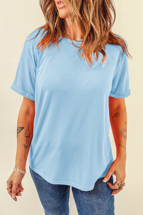 The Perfect Tee Light Blue