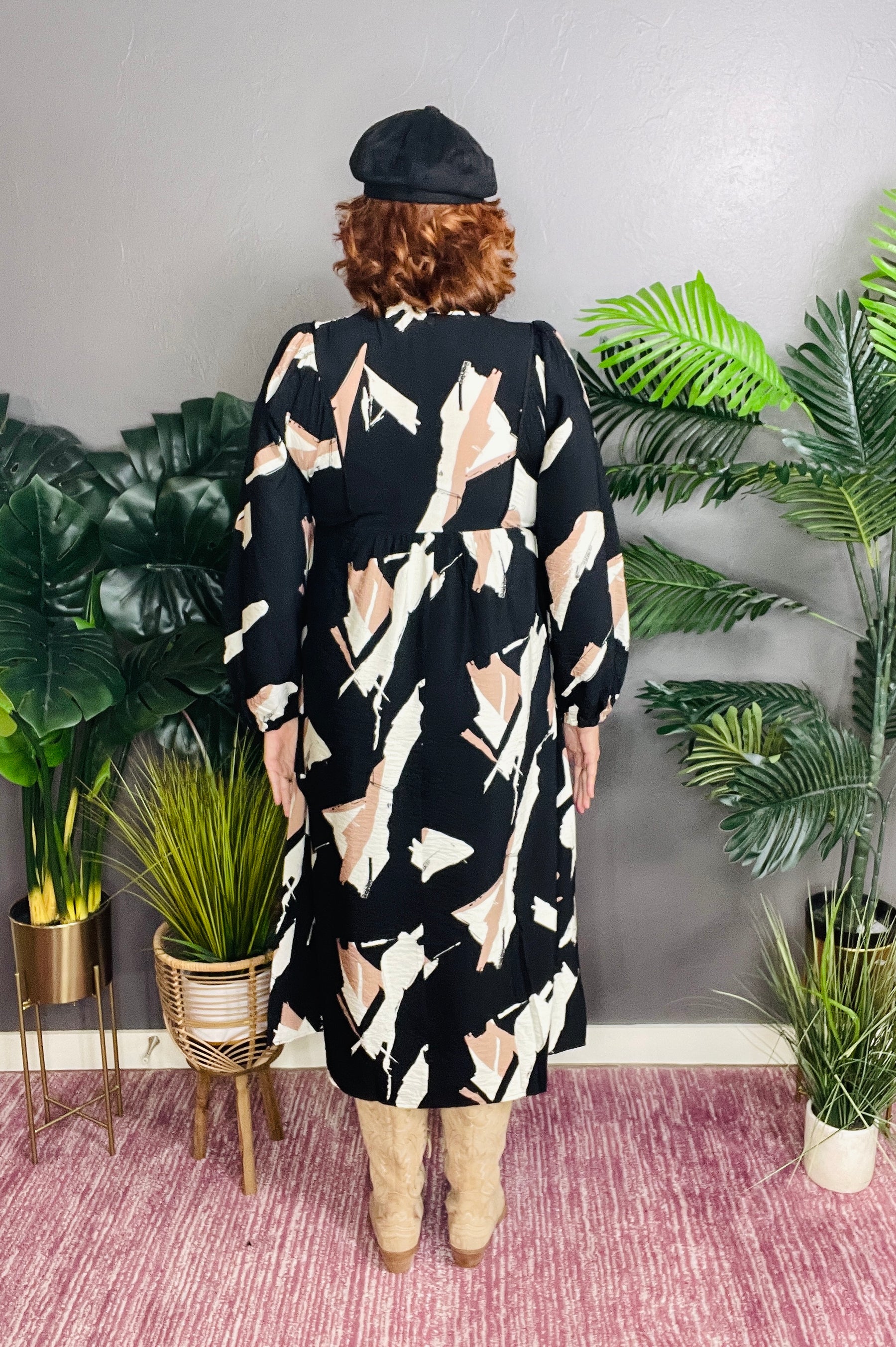 Dress To Impress Midi Dress - DR052BK