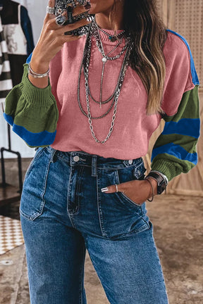 Mix It Up Colorblock Top