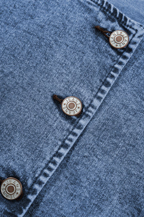 All Things Light Blue Denim Vest