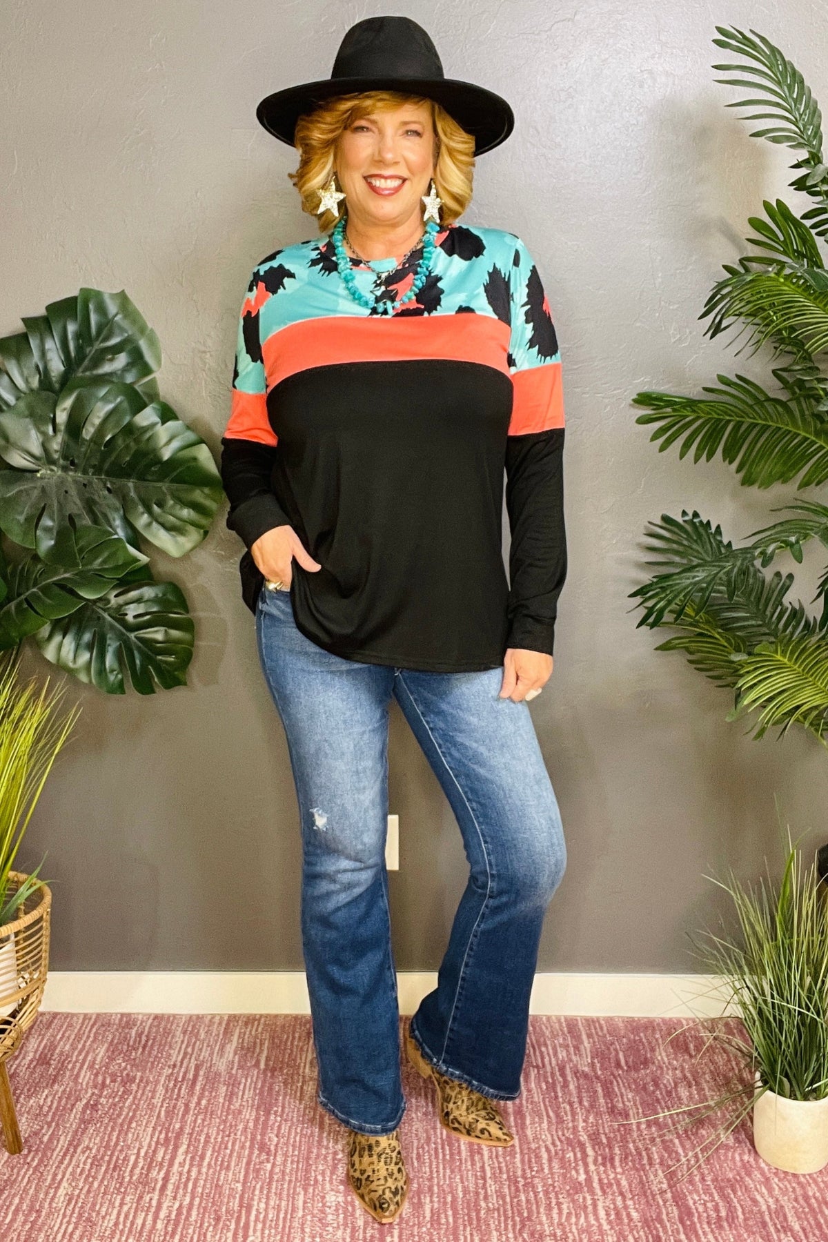 Fierce And Wild Top - S029BK