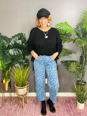 Let It Be Wild High-Waisted Relaxed Fit Jeans