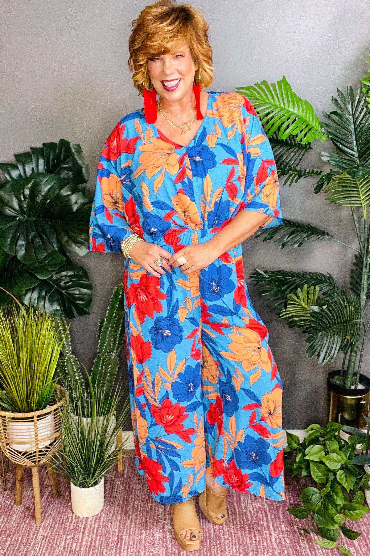 Tour The Town Jumpsuit - R019BL