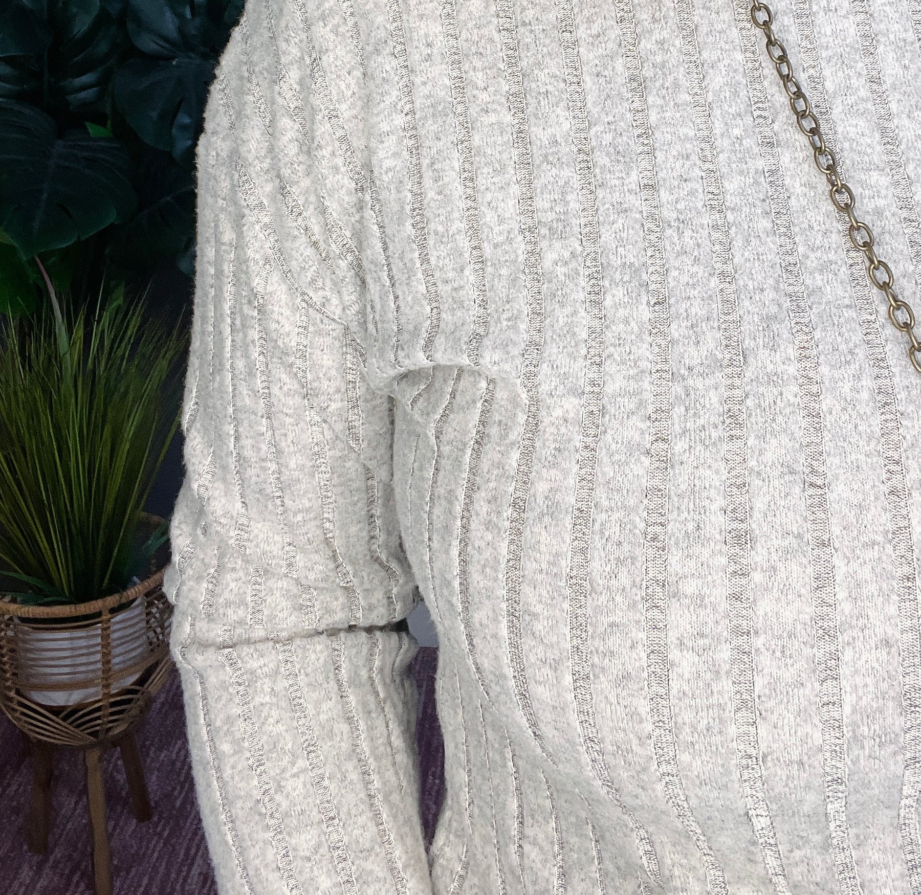 Sweetly Snug Ribbed Turtleneck Top and Pant Set (4 Colors)