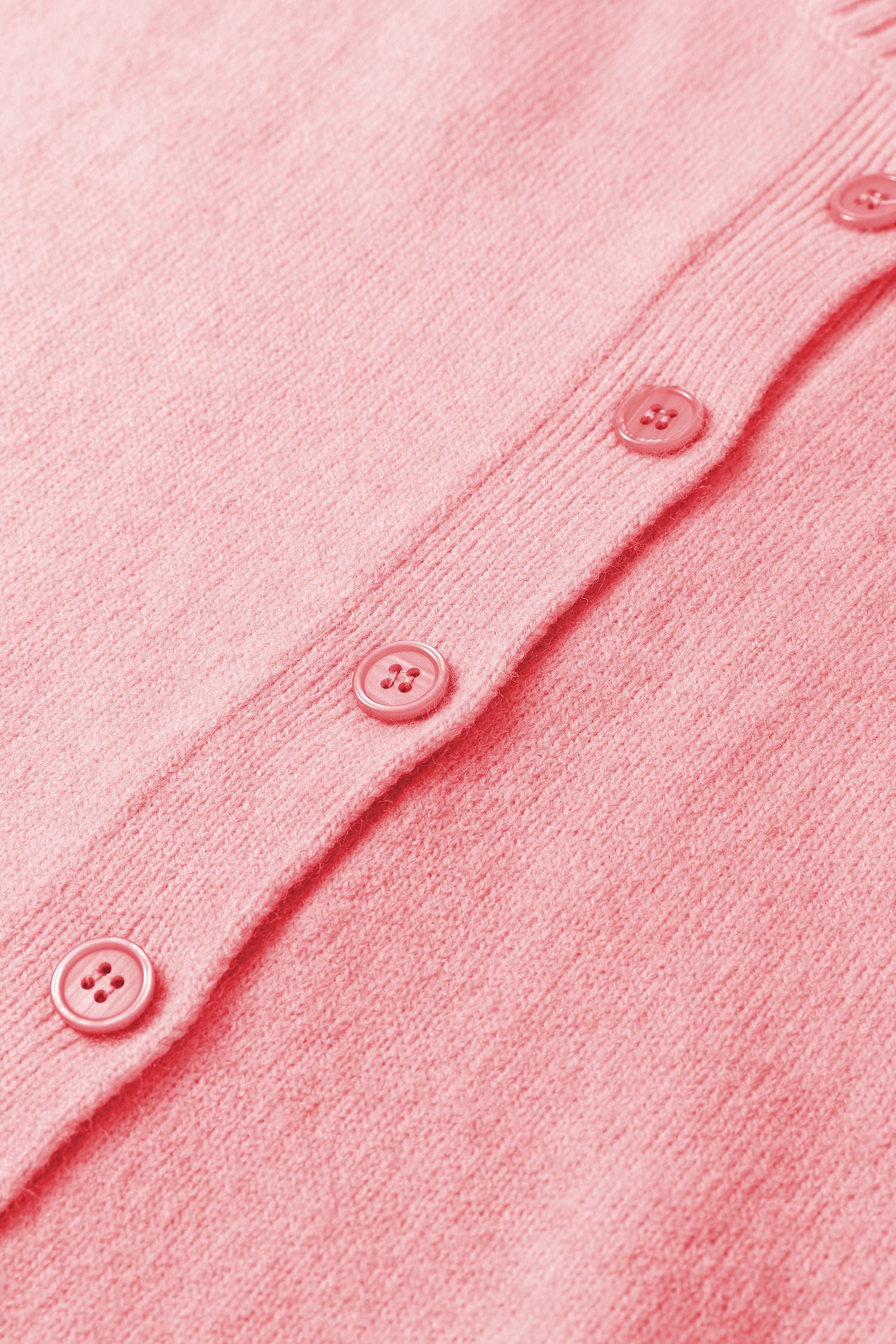 Easy To Style Peach Knit Sweater Cardigan
