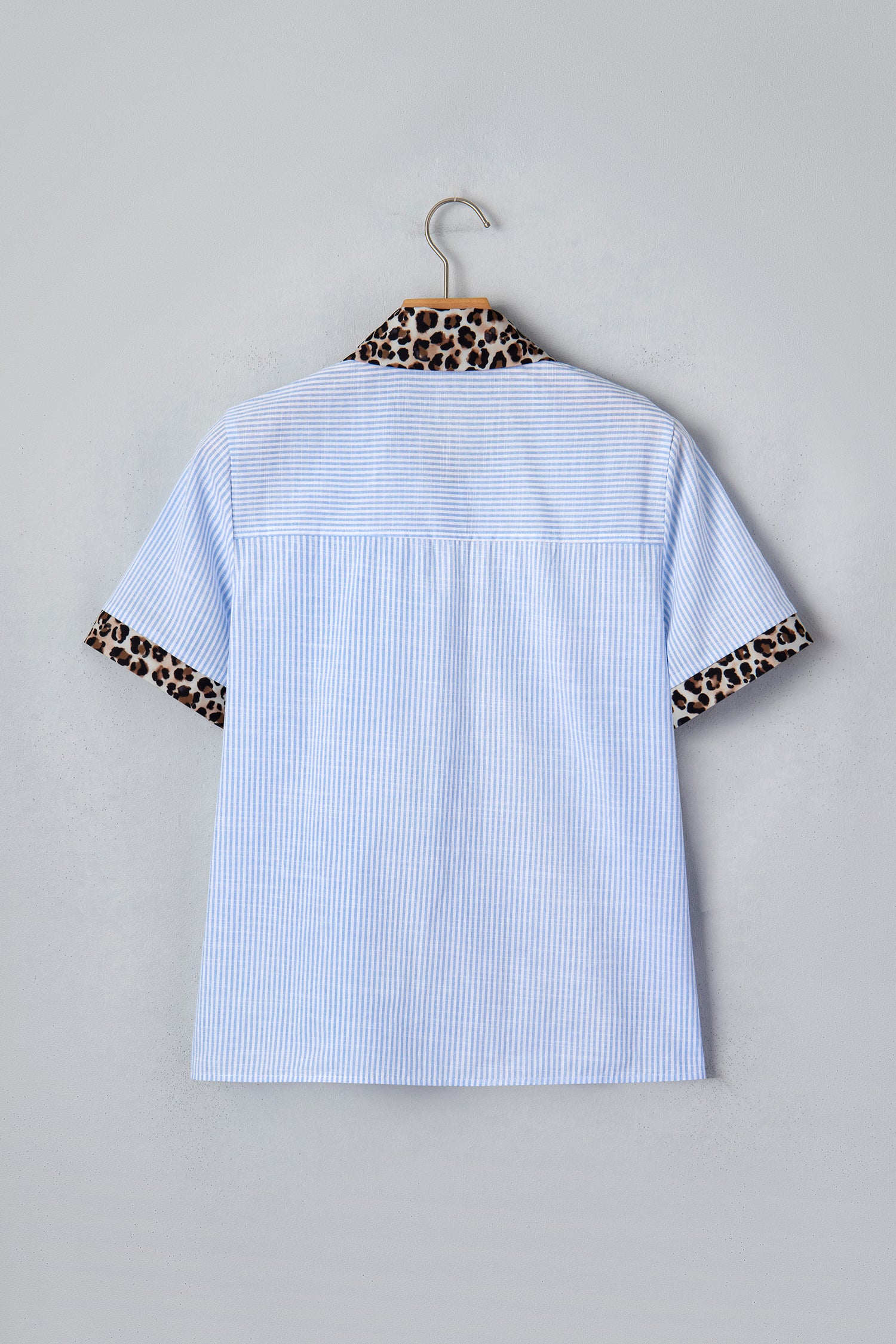 Wild For Stripes Sky Blue Top