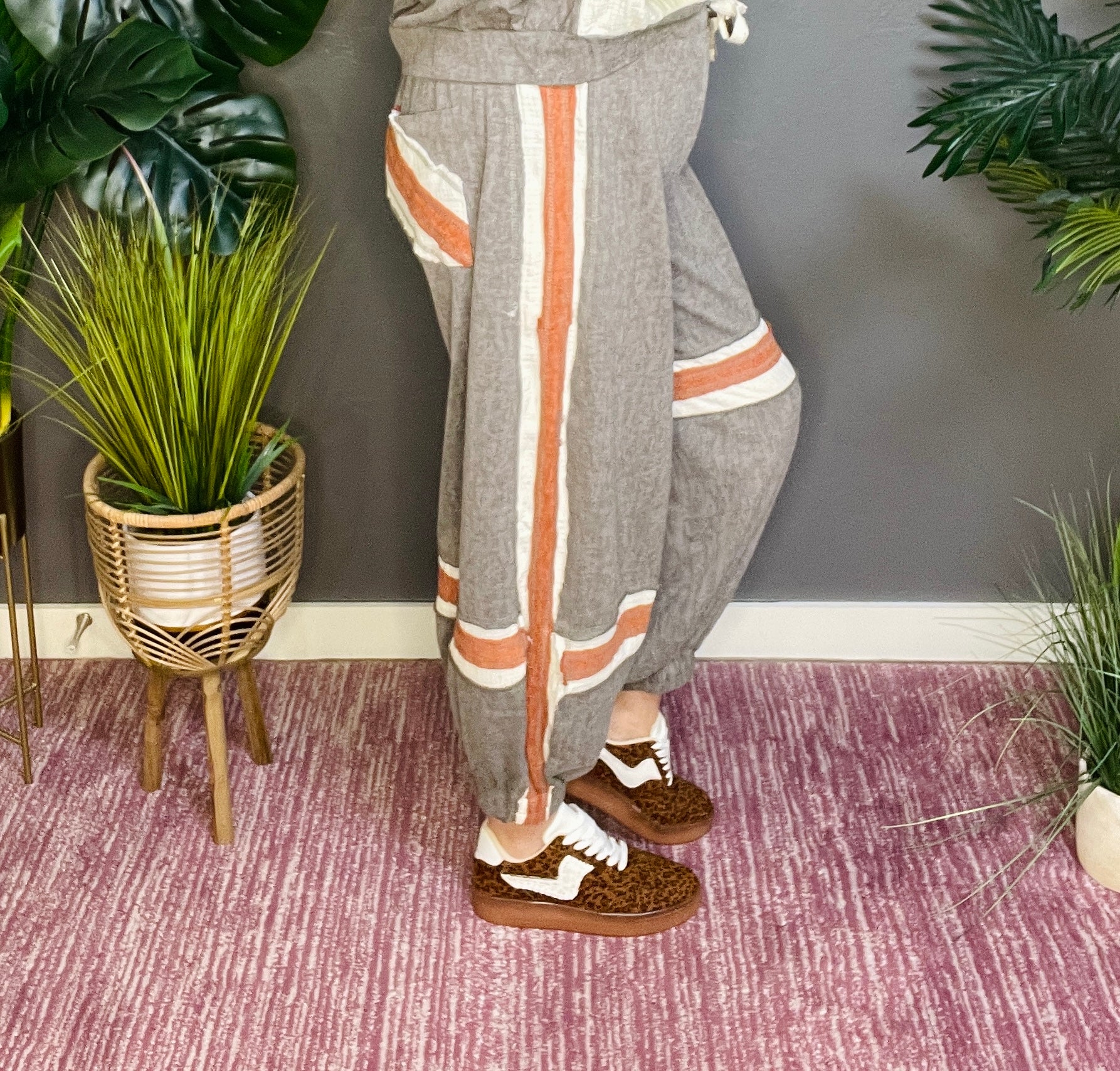 Up And Running Charcoal Jogger Pant - P015CG