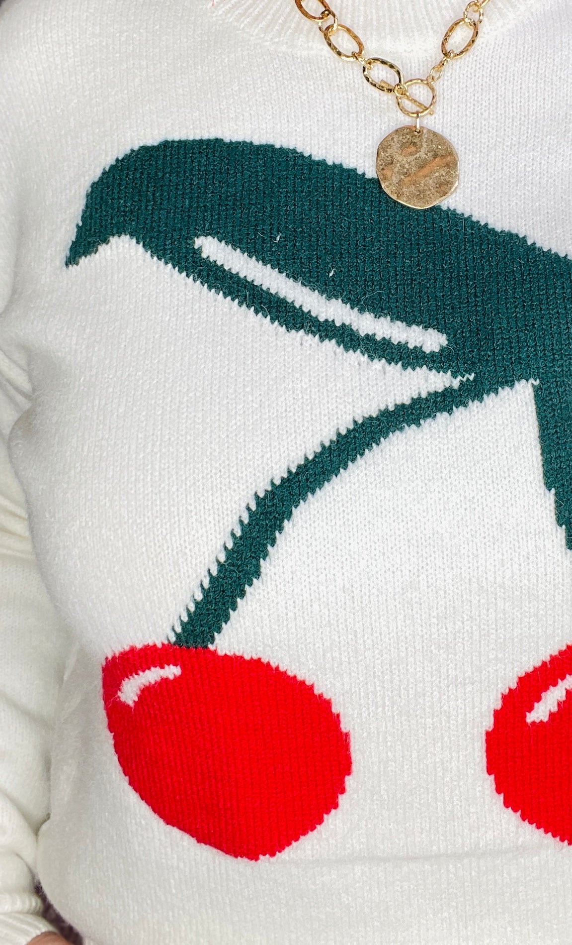 Sweet As Cherries Sweater (3 Colors)