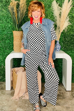 Style Check Black 2pc Set