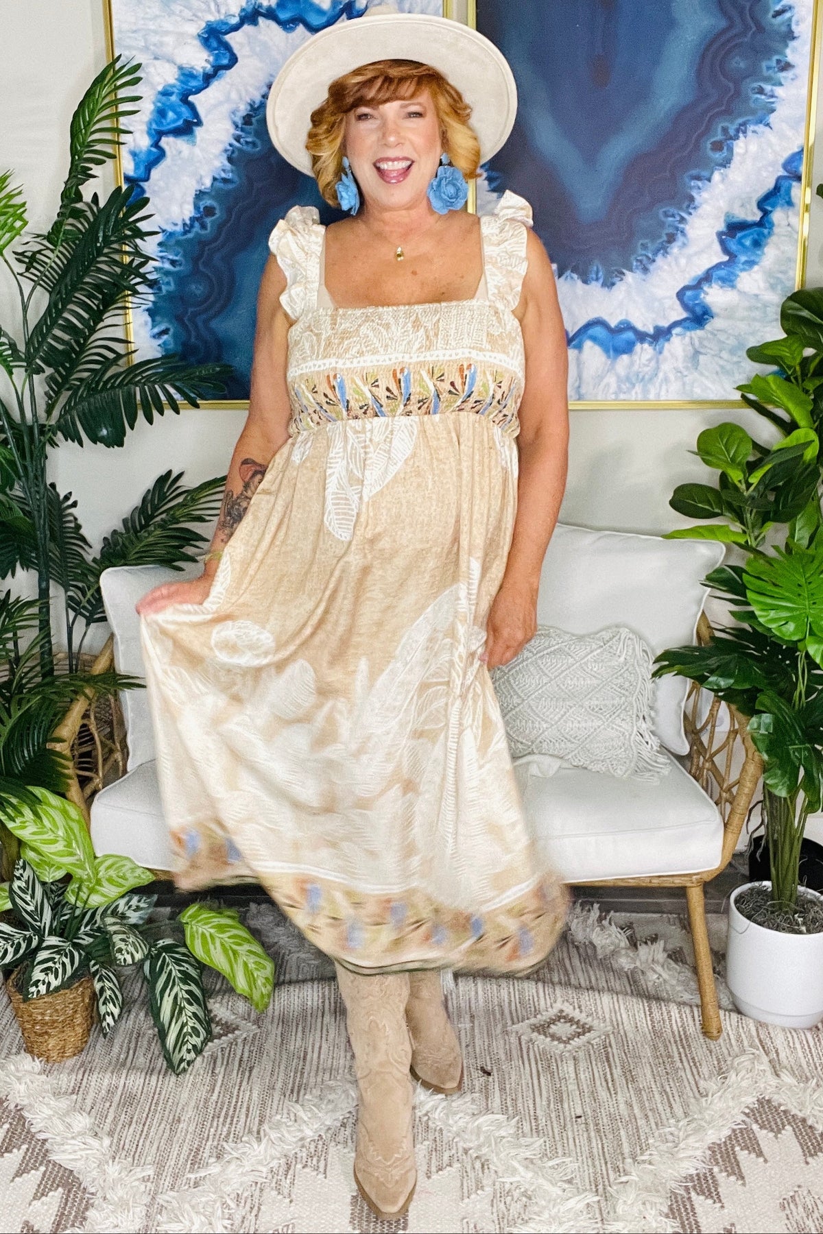 Boho By The Beach Dress - DR235BG