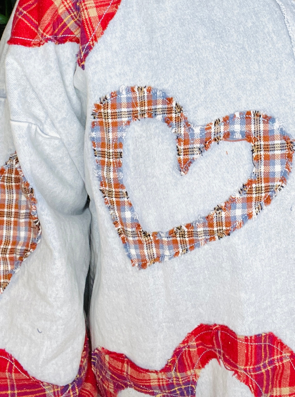 Listen To Your Heart Denim Top - S280DN