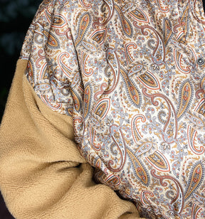 Paisley All The Way Camel Sleeve Jacket - OT078CA