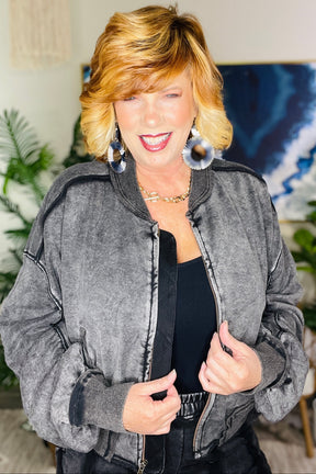 Faded Intentions Jacket - OT216BK