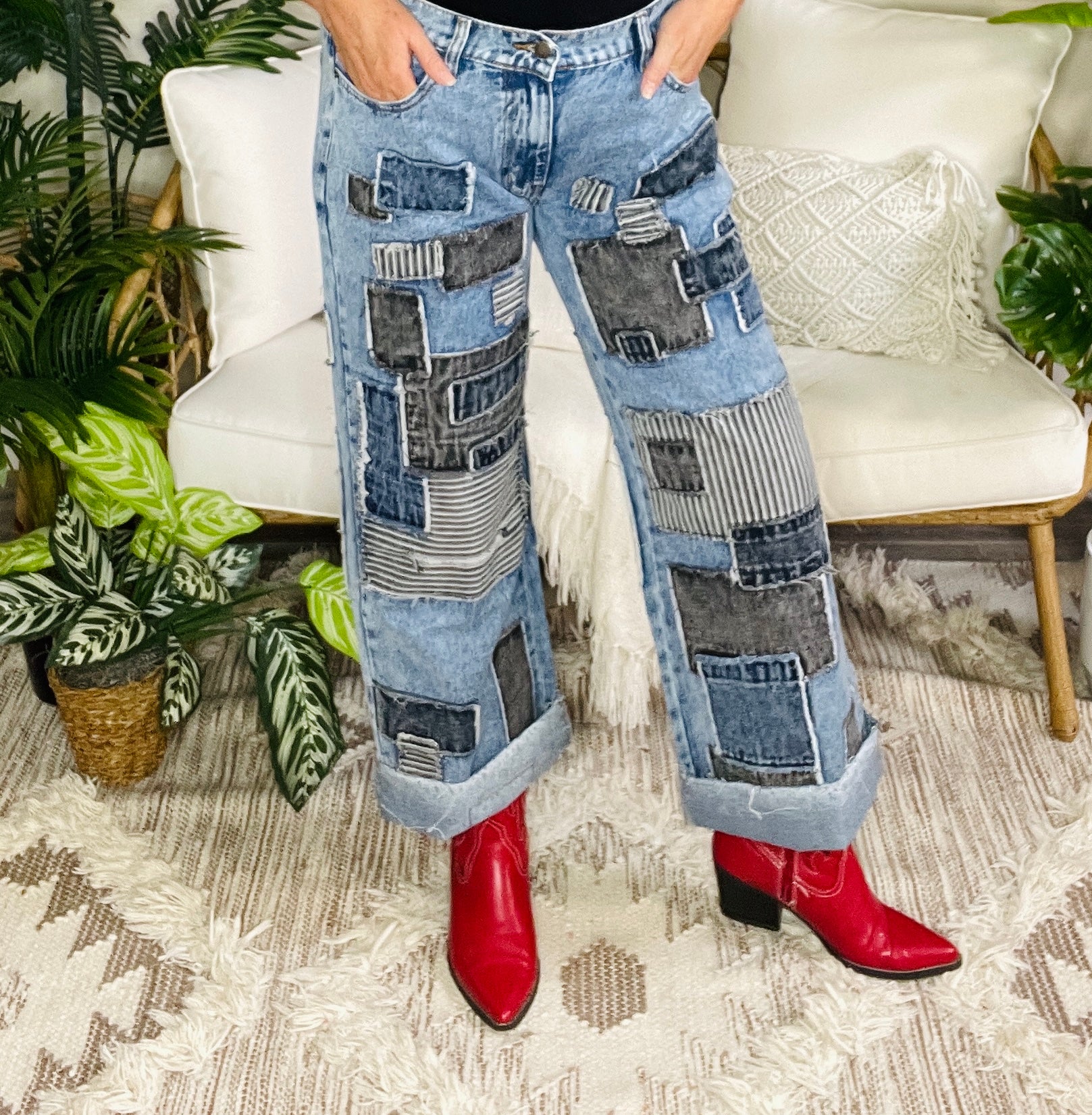 Piece Of The Action Jeans - J096DN