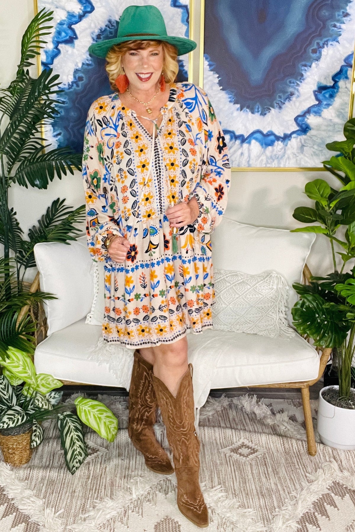 Wildflower Rodeo Dress - DR280KH
