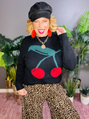 Sweet As Cherries Sweater (3 Colors)