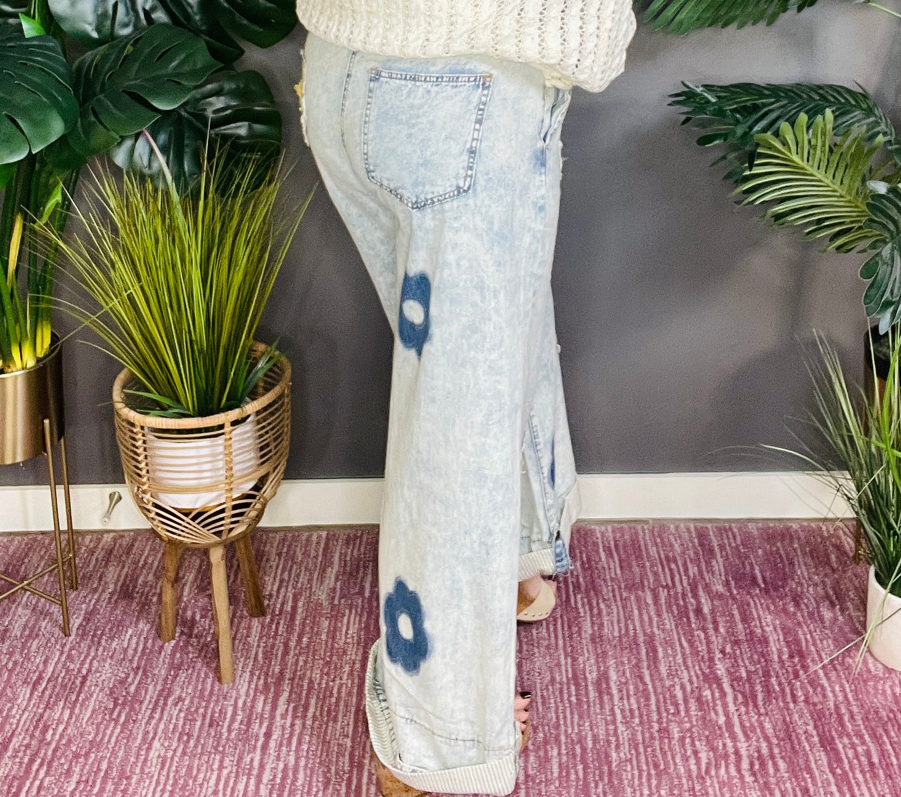 Stay True To Your Roots Denim Jeans - J018DN