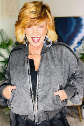 Faded Intentions Jacket - OT216BK