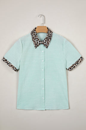 Wild For Stripes Green Top