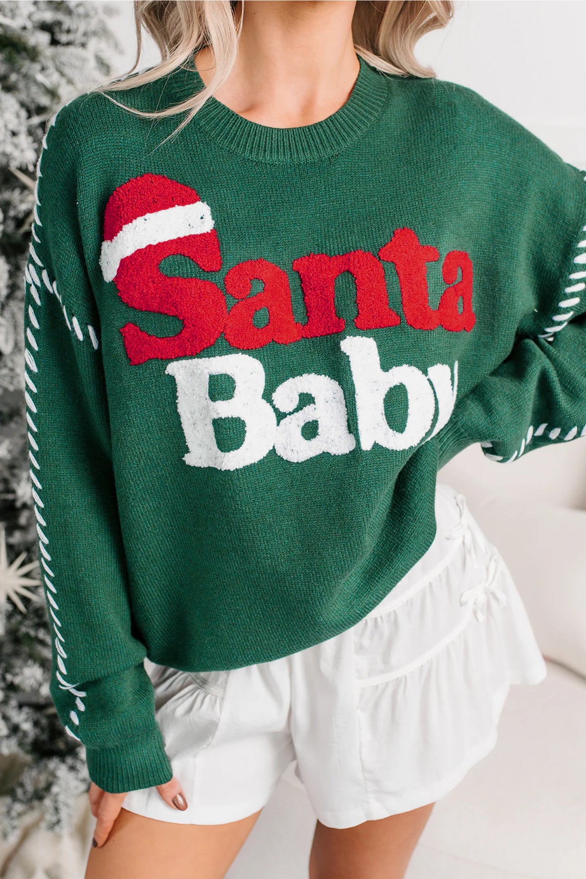 Santa Baby Christmas Sweater