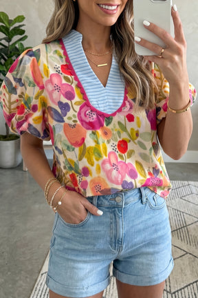 Color Me Floral Top