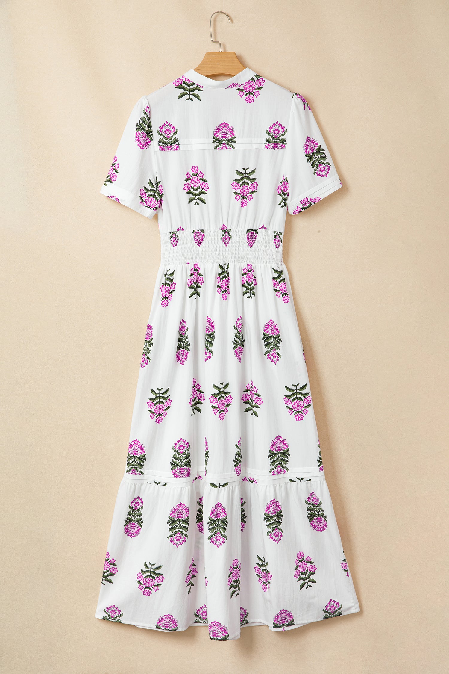 Already Obsessed White Floral Maxi Dress