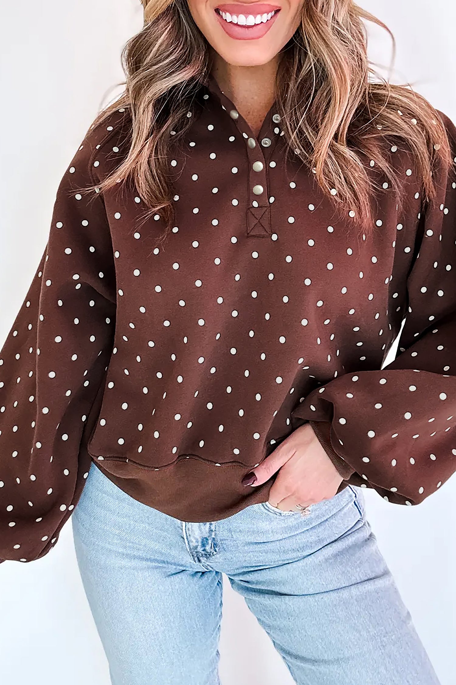 Pretty Little Dots Sweatshirt (4 Colors)