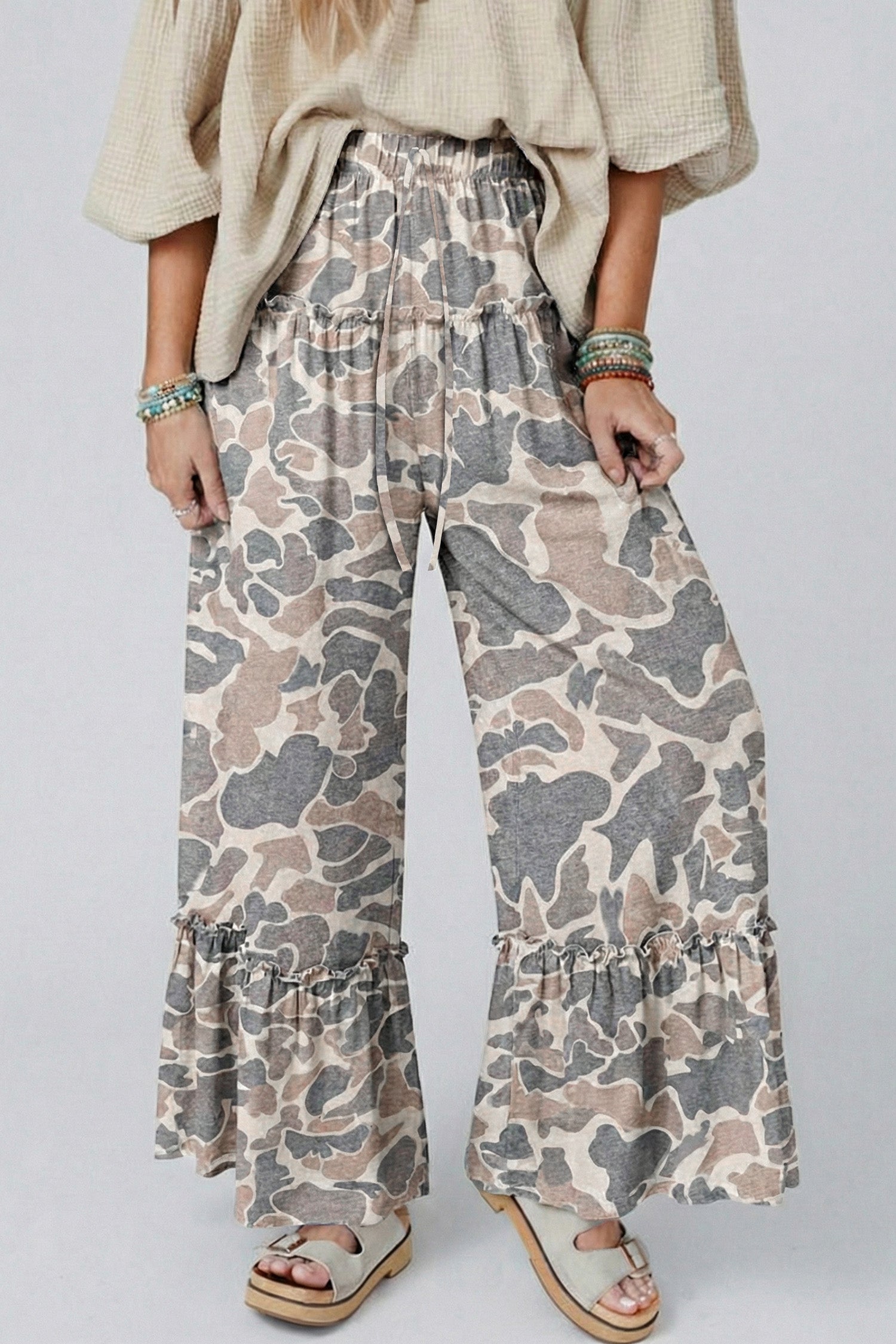 Free Spirit Soul Wide Leg Casual Pants (2 Colors)
