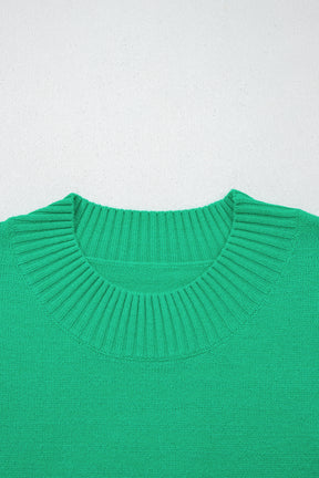 Daily Classic Green Ruffle Sleeve Top
