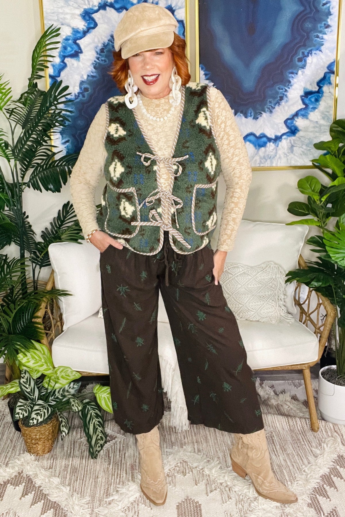 Leaf It To Me Pants - P173OL