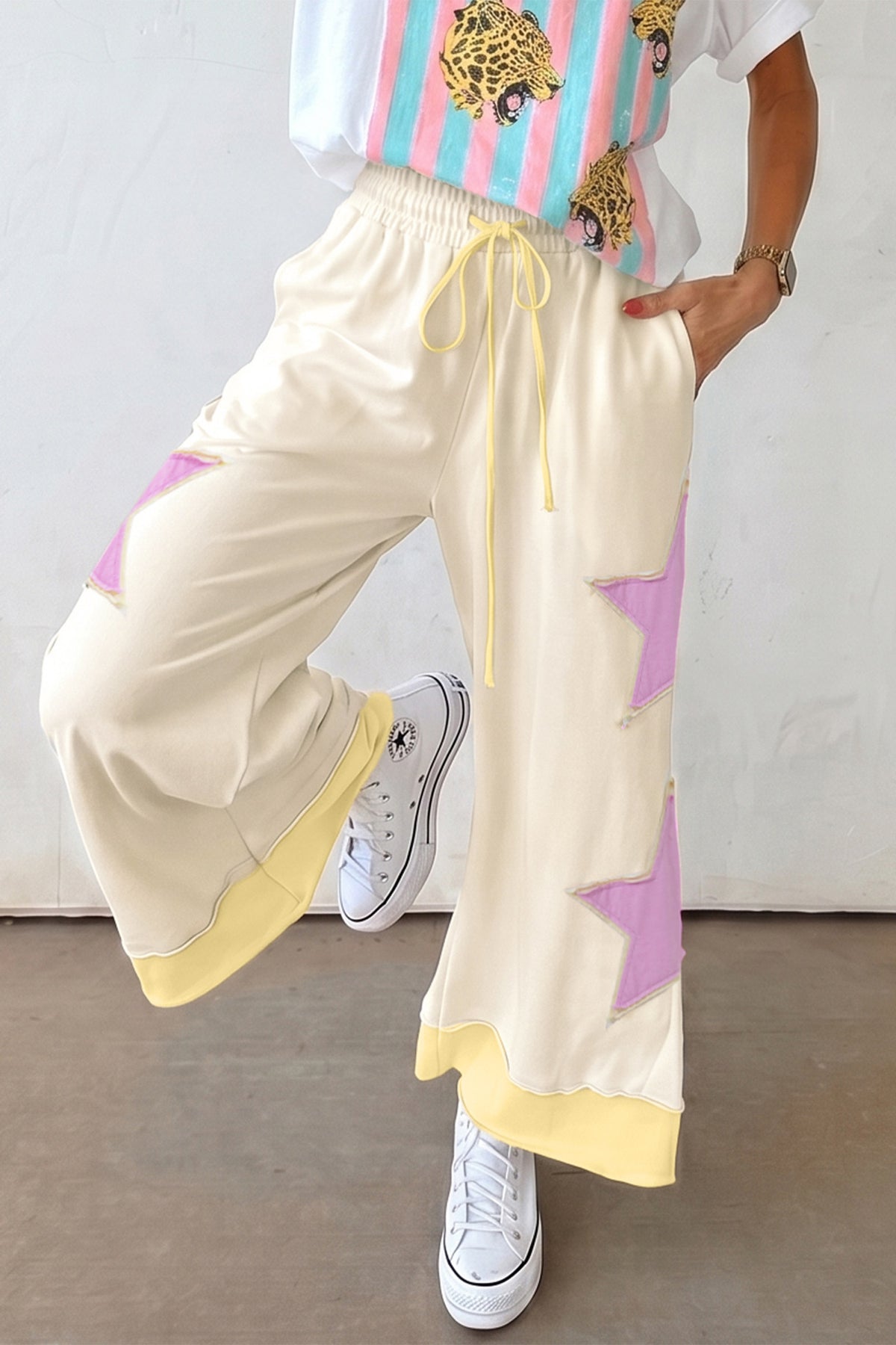 Seeing Stars Patchwork Pants