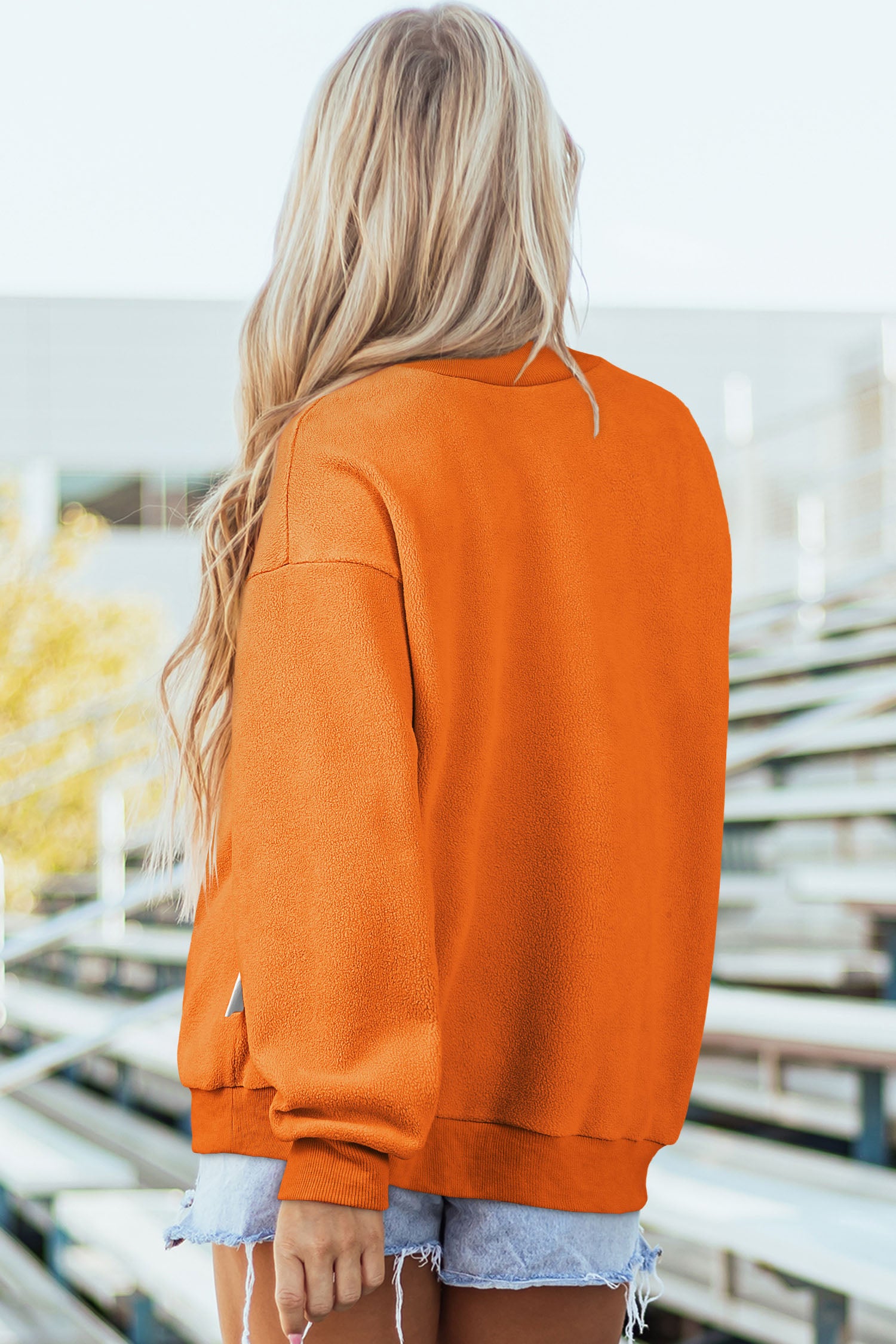 Spooky Season Mock Neck Sweatshirt