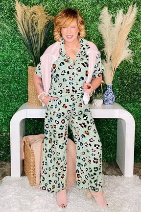 Savage Meets Chic Top and Pants Set