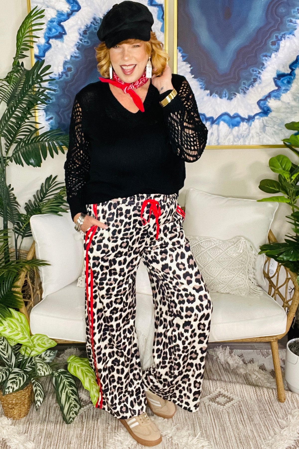 Game Changer Leopard Print Pants (2 Colors)